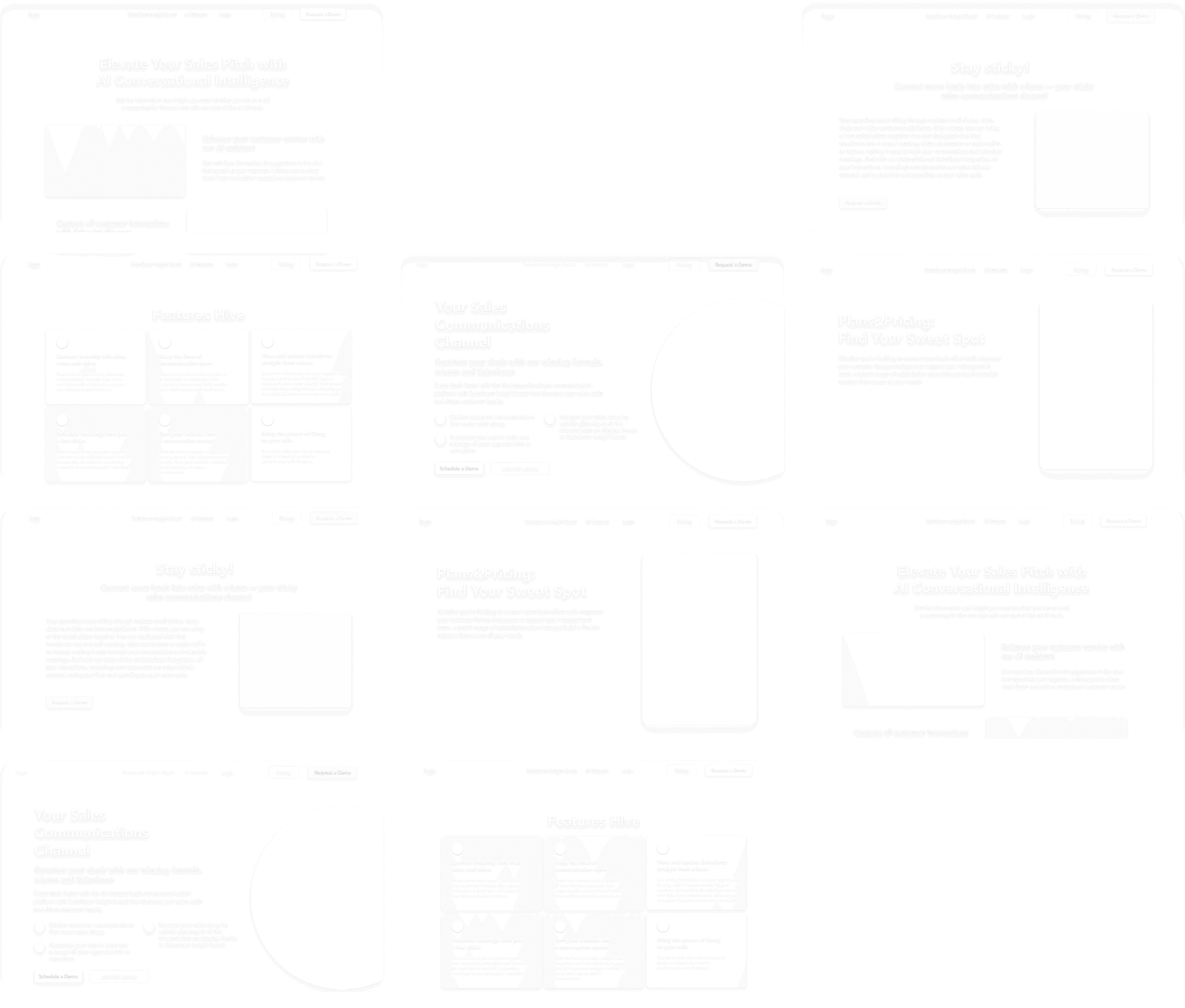 wireframes